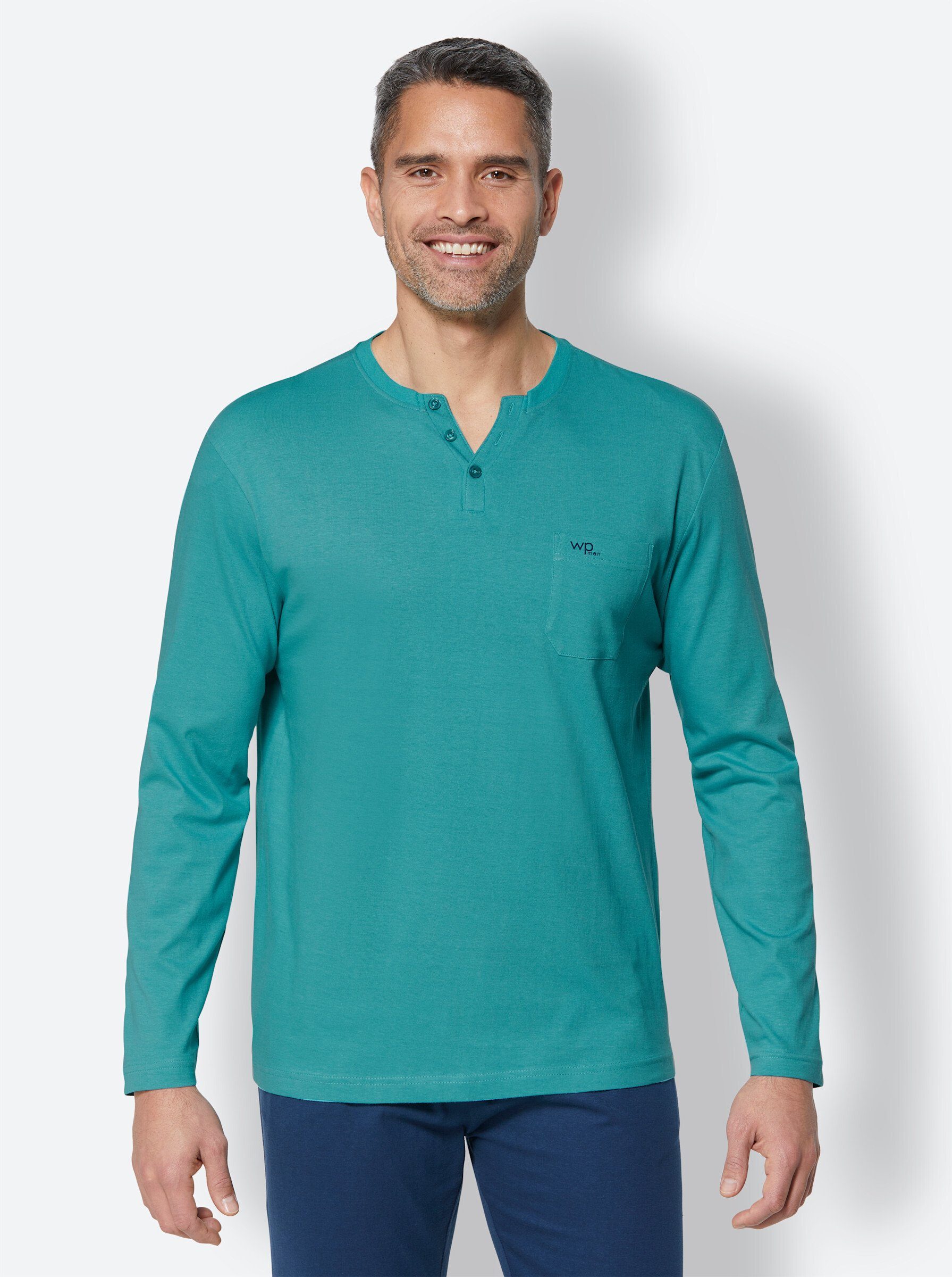 Witt Schlafanzug Schlafanzug-Shirt Langarm günstig online kaufen