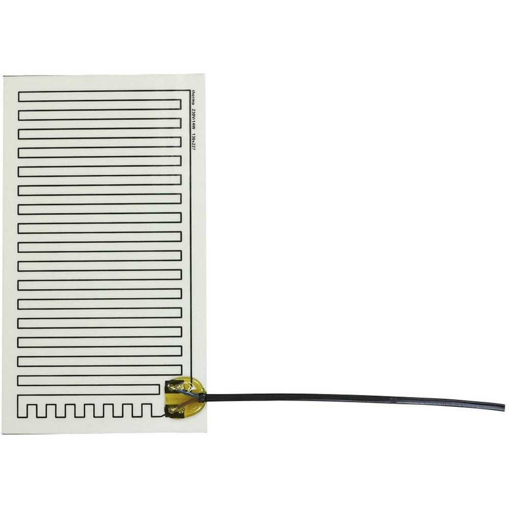 Thermo TECH Heizmatten Thermo TECH Polyester Heizfolie selbstklebend 230 V/AC 14 W Schutzart