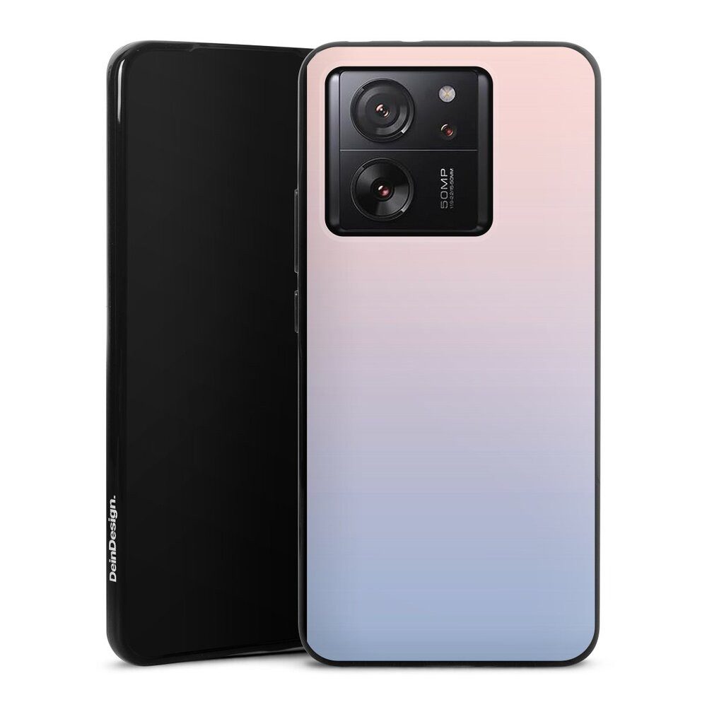 DeinDesign Handyhülle zweifarbig Pastell Farbverlauf Dawn, Xiaomi 13T Pro Silikon Hülle Bumper Case Handy Schutzhülle