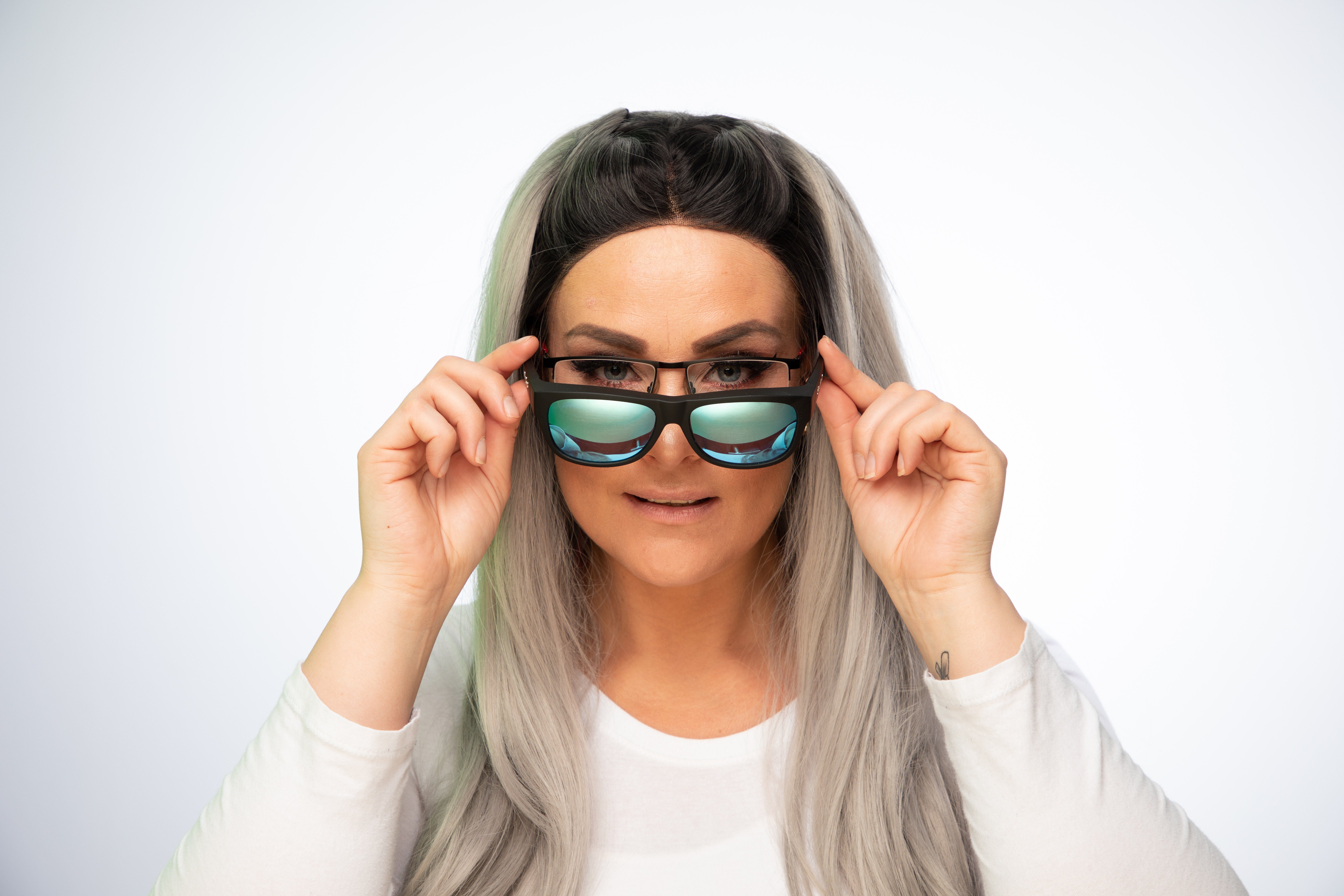 DanCarol Sonnenbrille DC-POL-2103B- Überbrillen -Mit Polarisierten Gläser bestens zum Autofahren, Angeln, Skifahren, Schwimmen – Bild 4 von 5