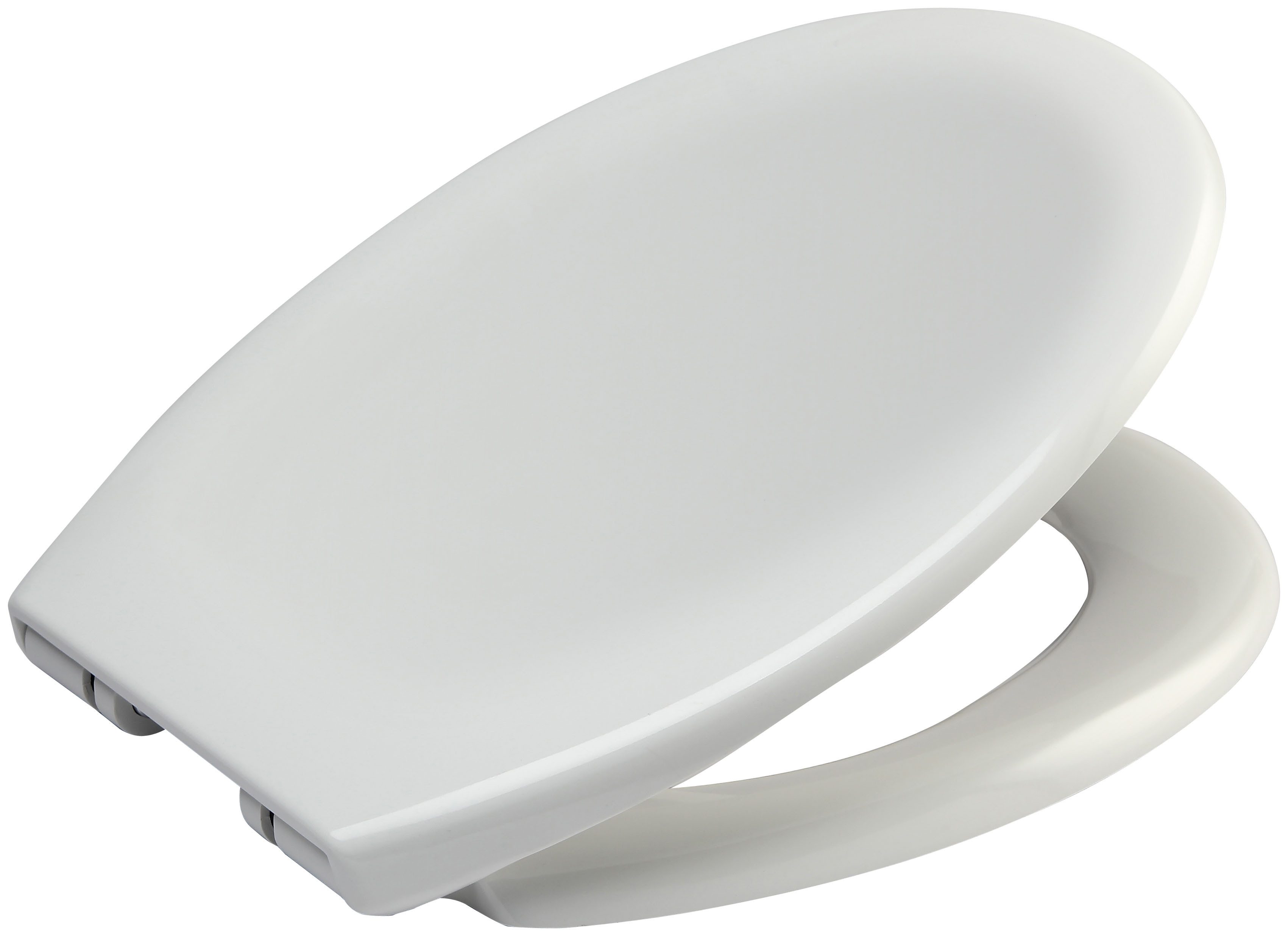 Euroshowers GmbH WC-Sitz WC-Sitz Soft Touch weiß, Kunststoff, Absenkautomatik