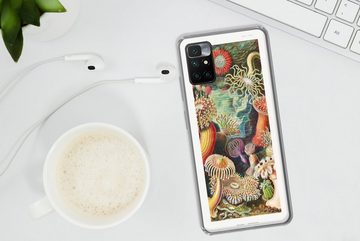 MuchoWow Handyhülle Ernst Haeckel - Anemone - Retro - Natur - Pflanzen - Meer, Phone Case, Handyhülle Xiaomi Redmi 10, Silikon, Schutzhülle
