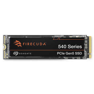 Seagate FireCuda 540 interne SSD (1TB) 9500 MB/S Lesegeschwindigkeit, 8500 MB/S Schreibgeschwindigkeit, PCIe-Gen5