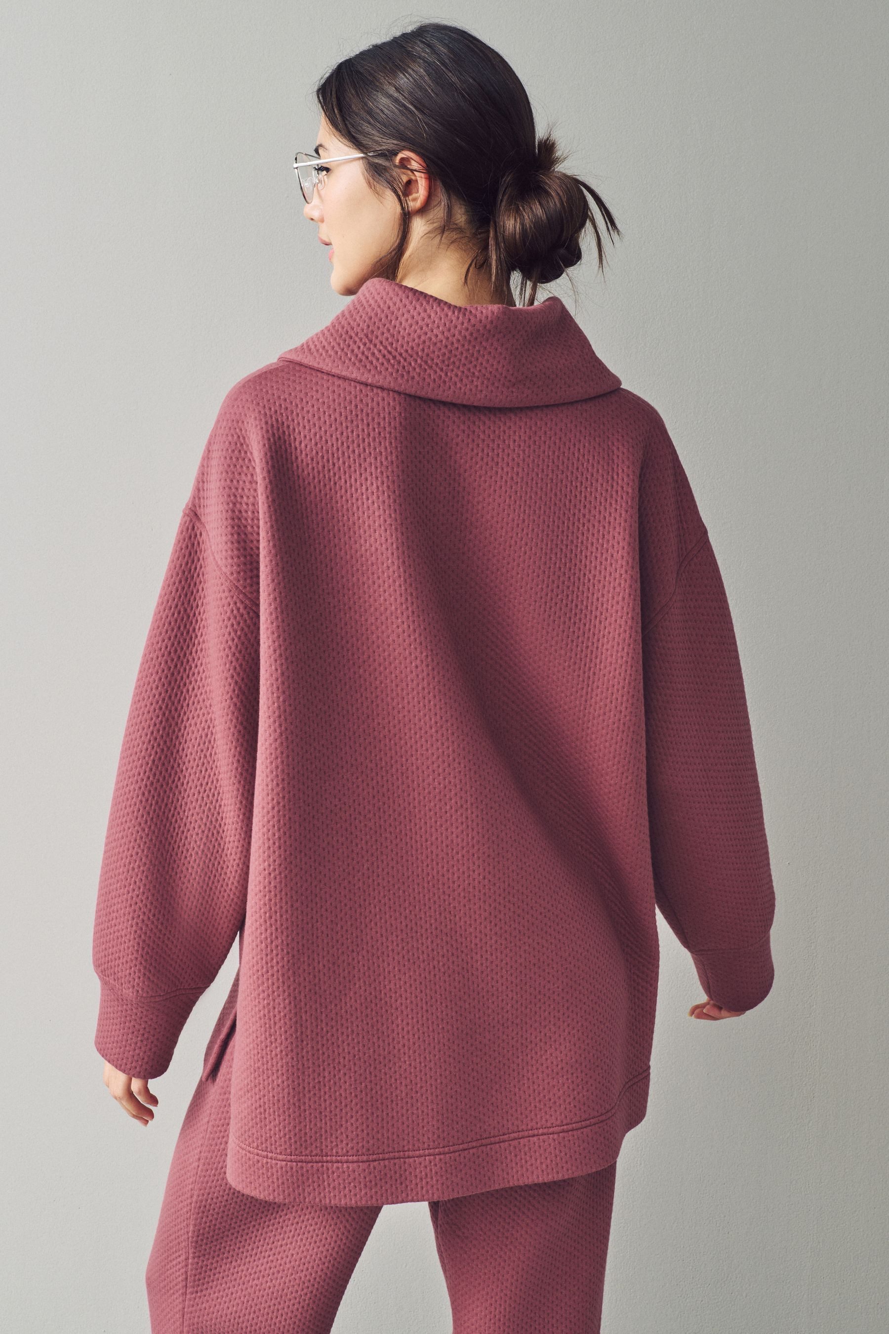 Next Strickpullover Strukturierter Pullover mit kurzem günstig online kaufen