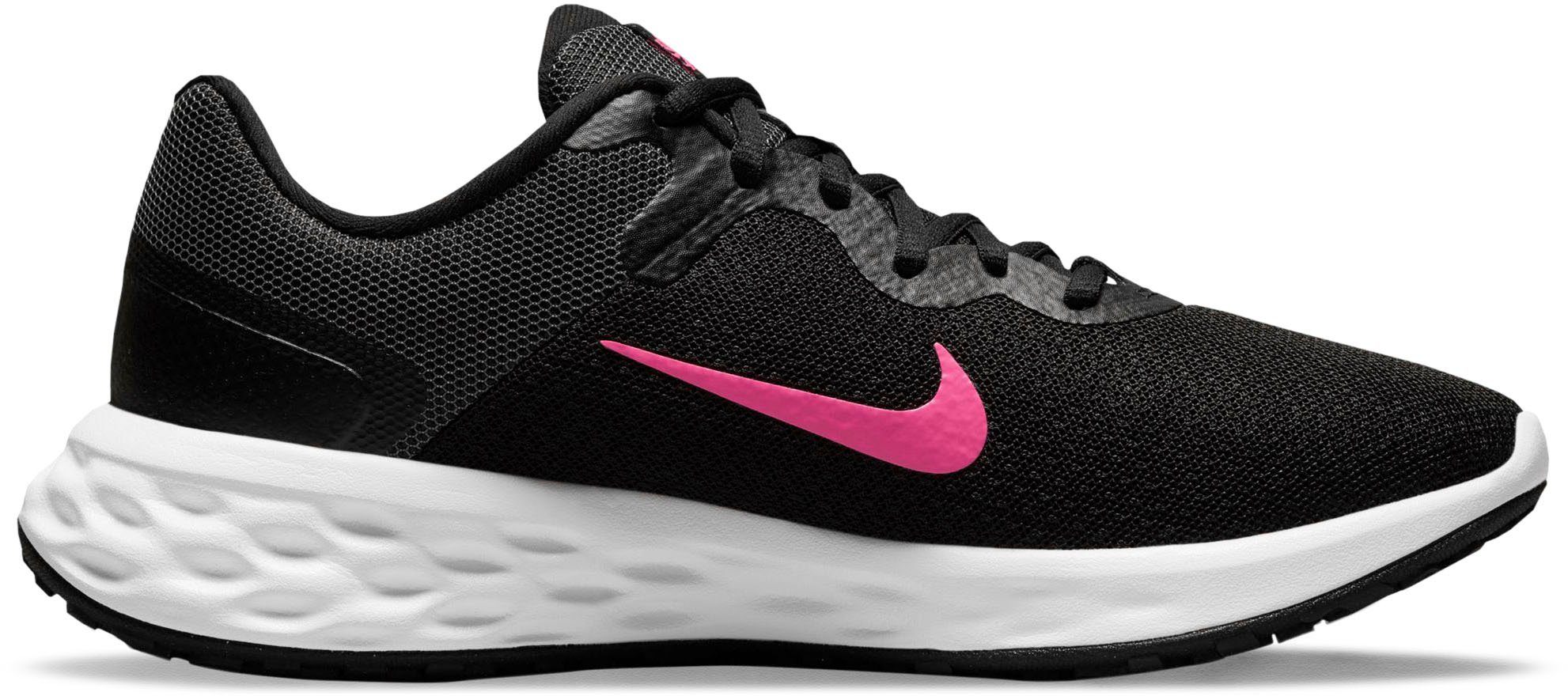 NEXT 6 Nike REVOLUTION schwarz-neonrot Laufschuh NATURE