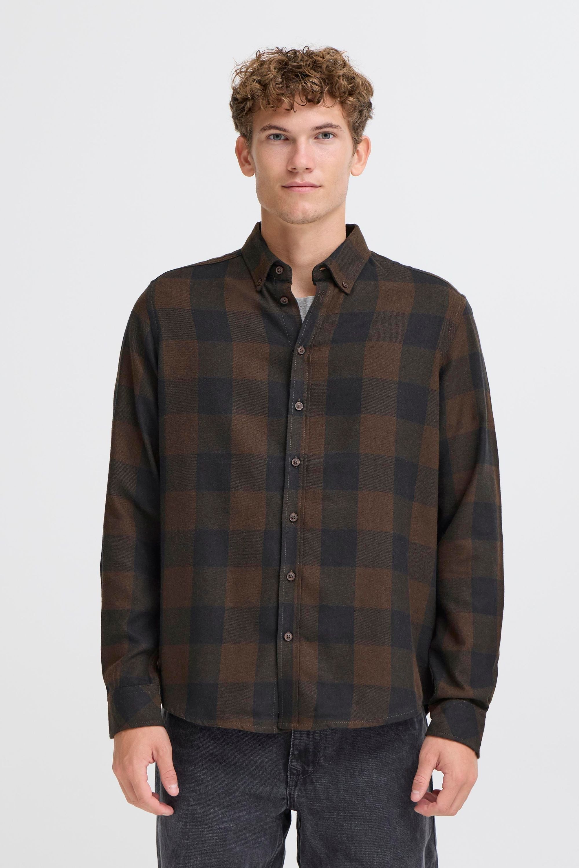 Blend Flanellhemd BHOrma Modernes Flanellhemd mit Knopfleiste günstig online kaufen