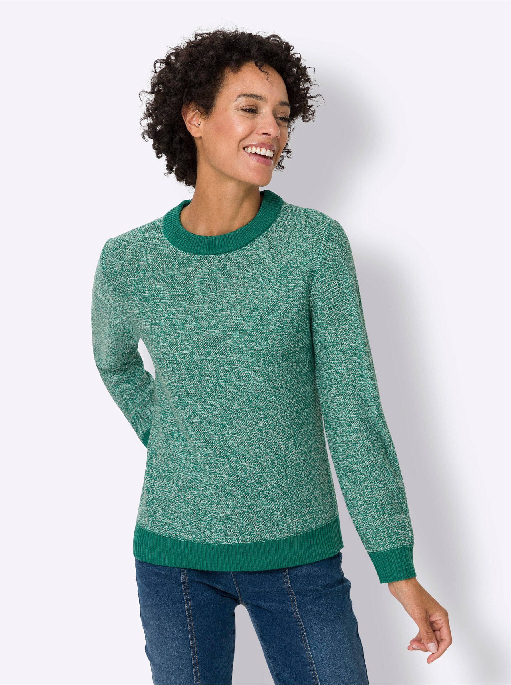 Strickpullover Langarm-Pullover
