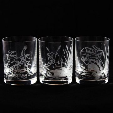 Bohemia Crystal Schnapsglas Barline, Kristallglas, veredelt mit Gravur, 6-teilig, Inhalt 60 ml, Schnapsglas-Set