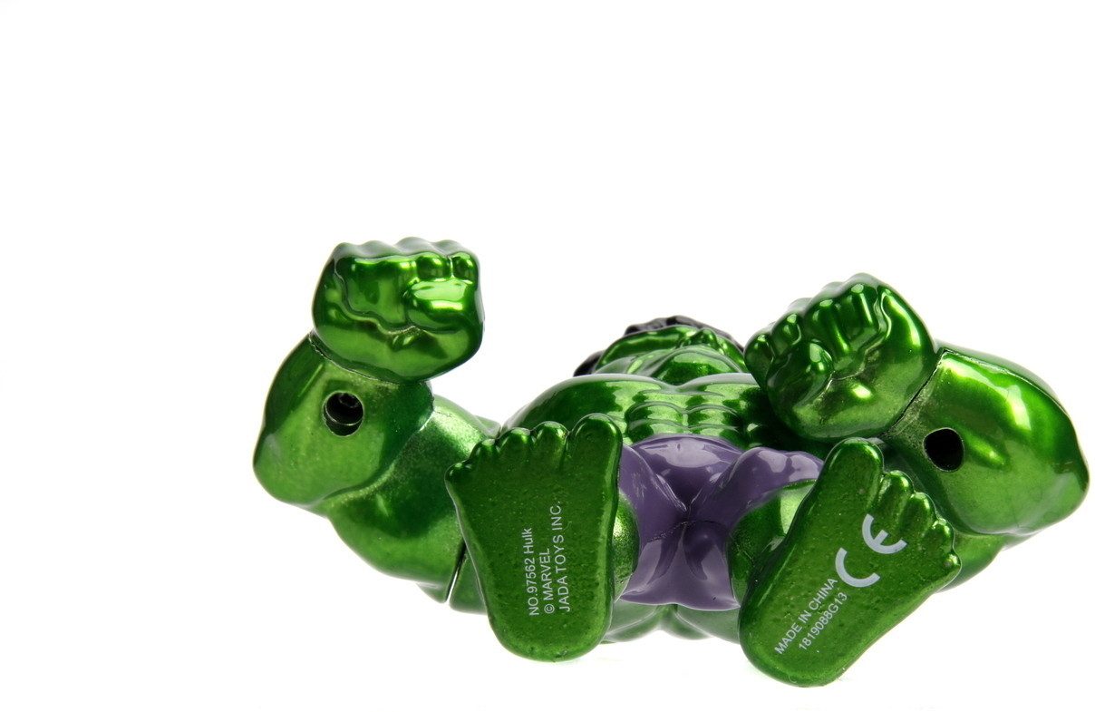 JADA Actionfigur Sammelfigur MetalFigs Marvel Hulk 4 Zoll 10 cm 9397562314R00