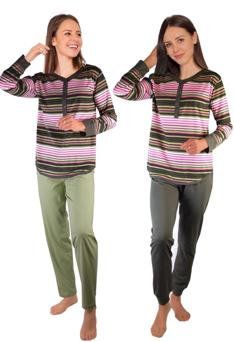Consult-Tex Pyjama Damen Pyjama Schlafanzug DW110 günstig online kaufen