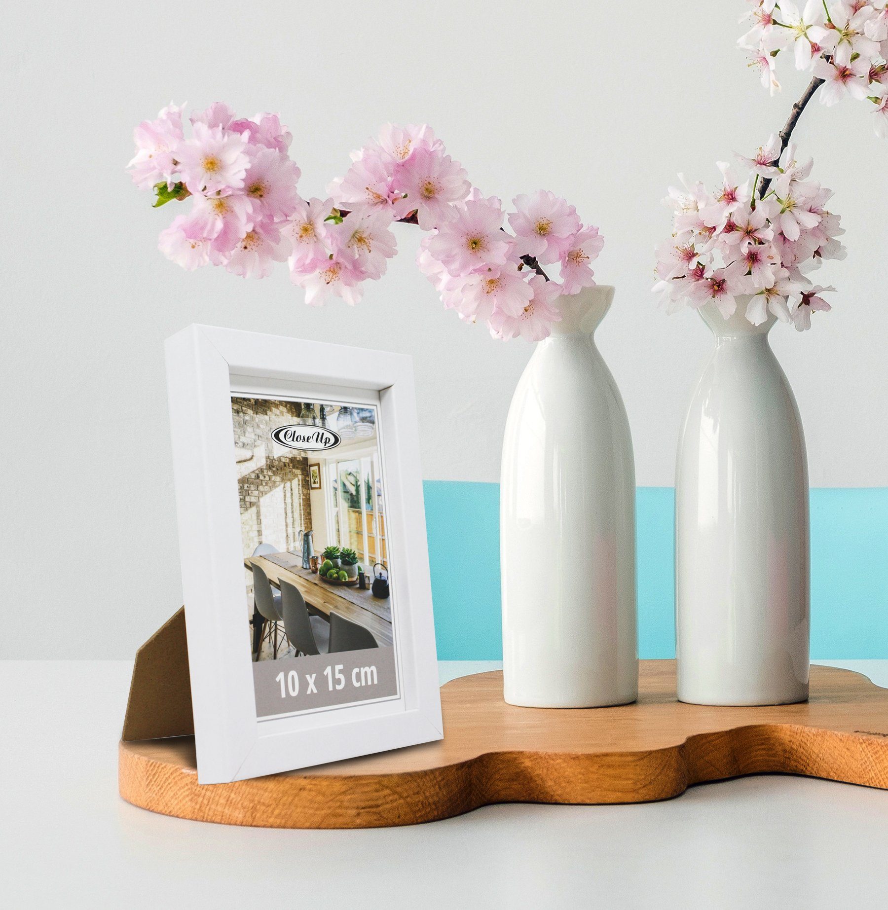 Close Up Bilderrahmen BilderrahmenSet 10 x 15 cm weiß, 12 Stück günstig online kaufen