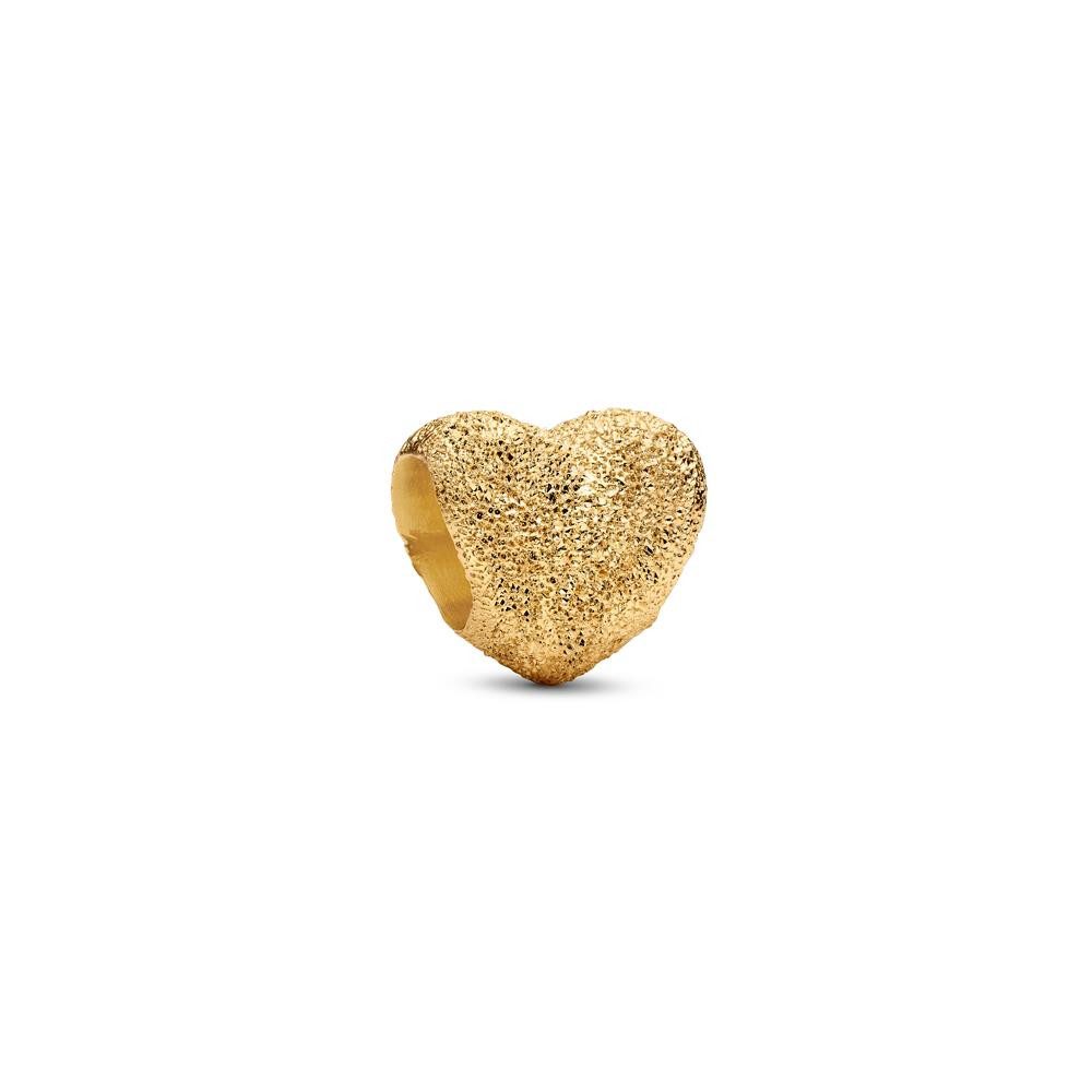 Pandora Charm-Einhänger Vergoldeter Mini-Charm Herz für Damen von PANDORA