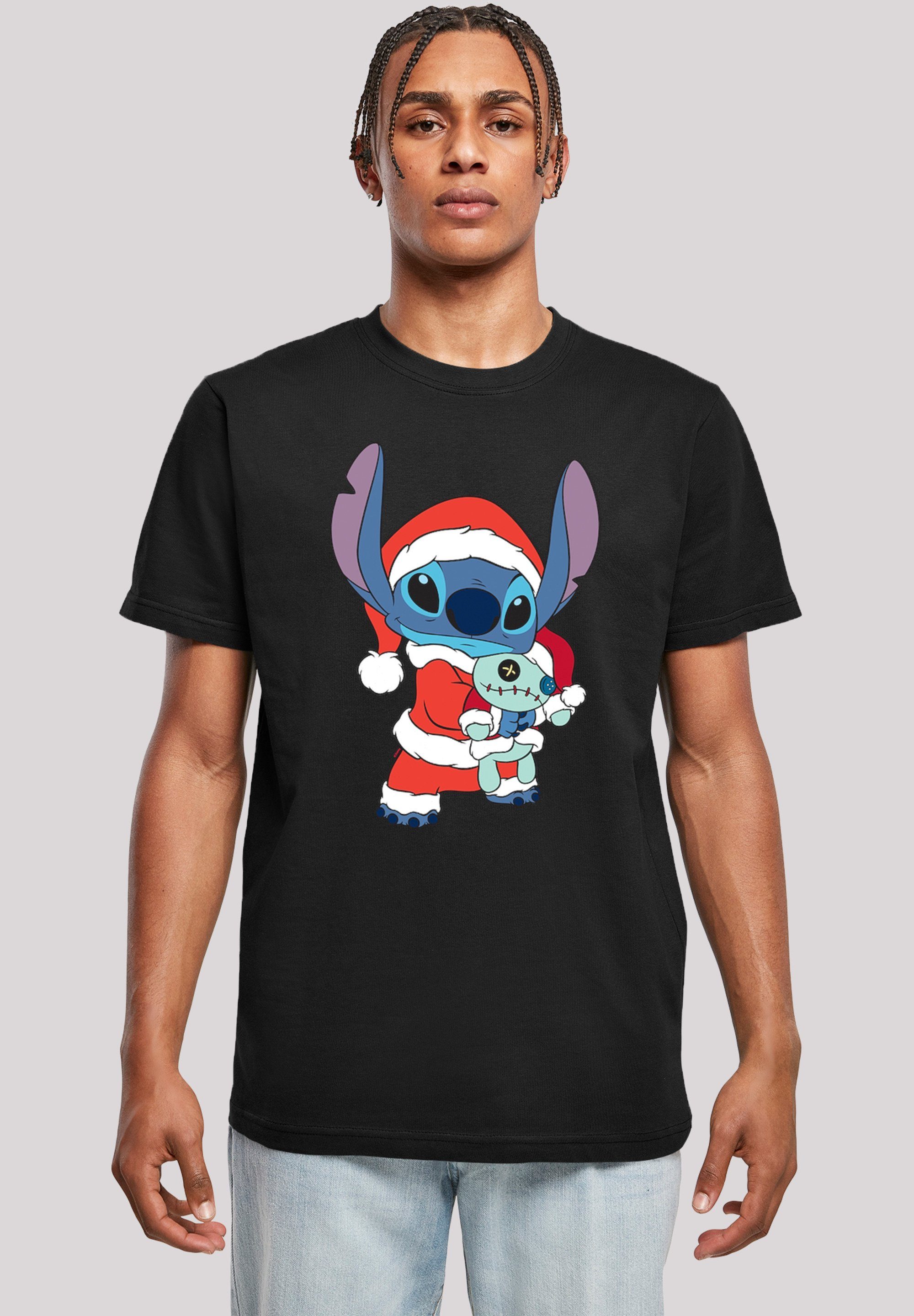 Angebot unterbreiten F4NT4STIC T-Shirt Disney Print Lilo Christmas & Stitch schwarz