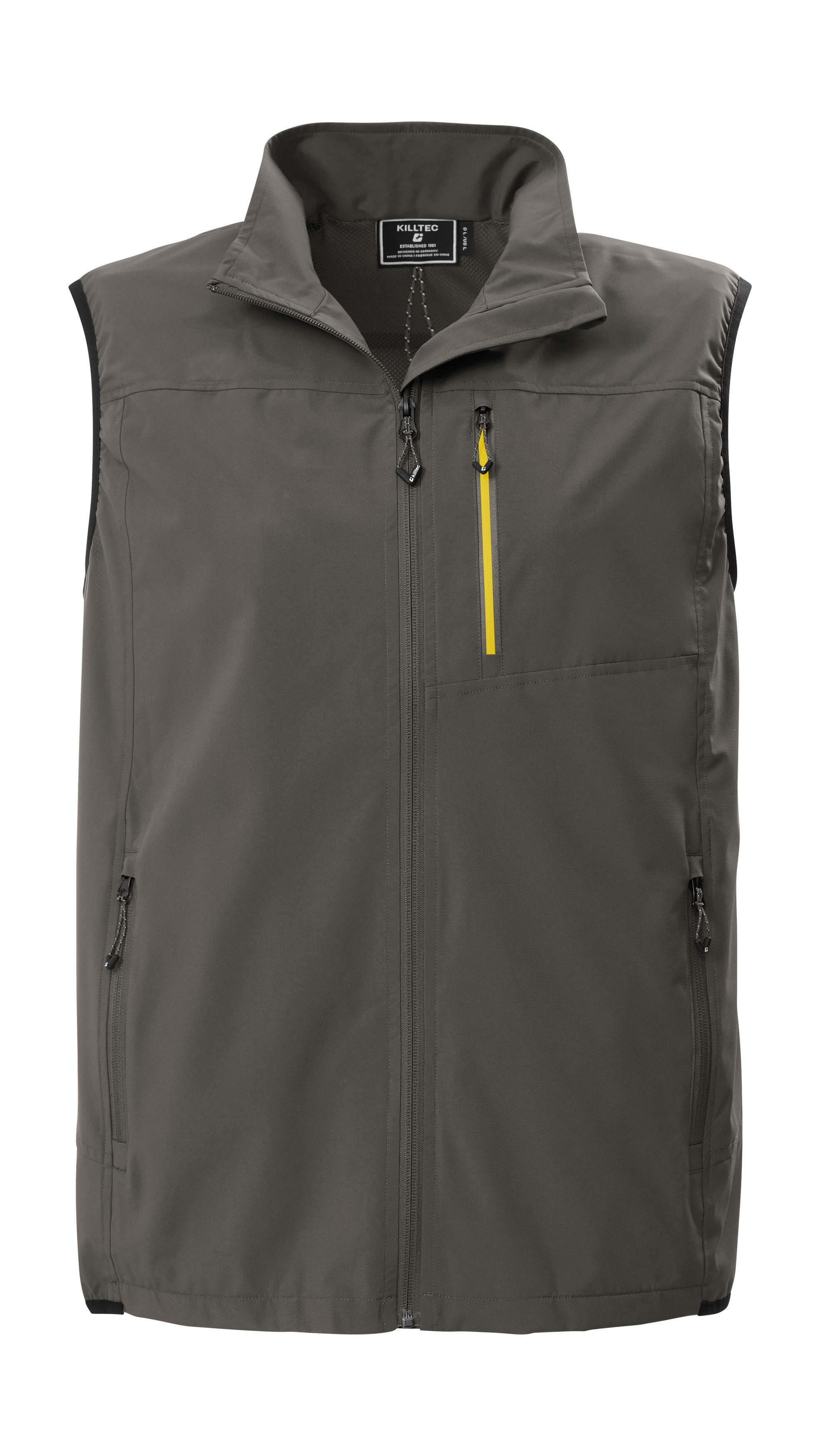 Killtec Funktionsweste KOS 38 MN VST Leichte, wasserabweisende Herrenweste mit Teflon EcoElite™