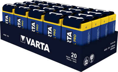 VARTA Varta Batterie Industrial Block 9V 6LP3146 20x im Karton Netzwerk-Adapter