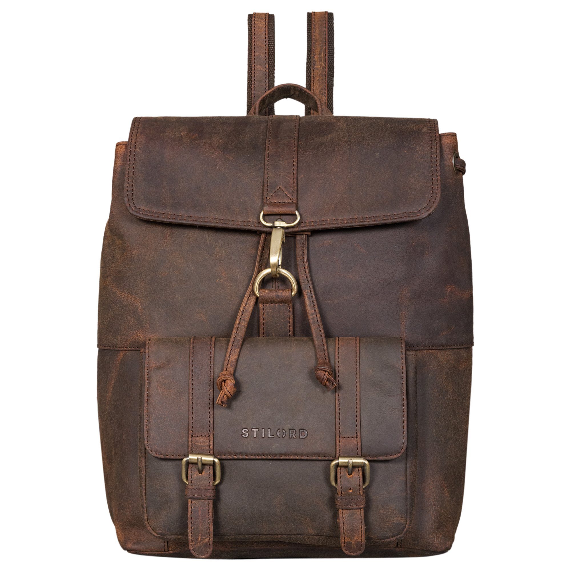 STILORD Cityrucksack "Kacey" Daypack Damen Leder günstig online kaufen