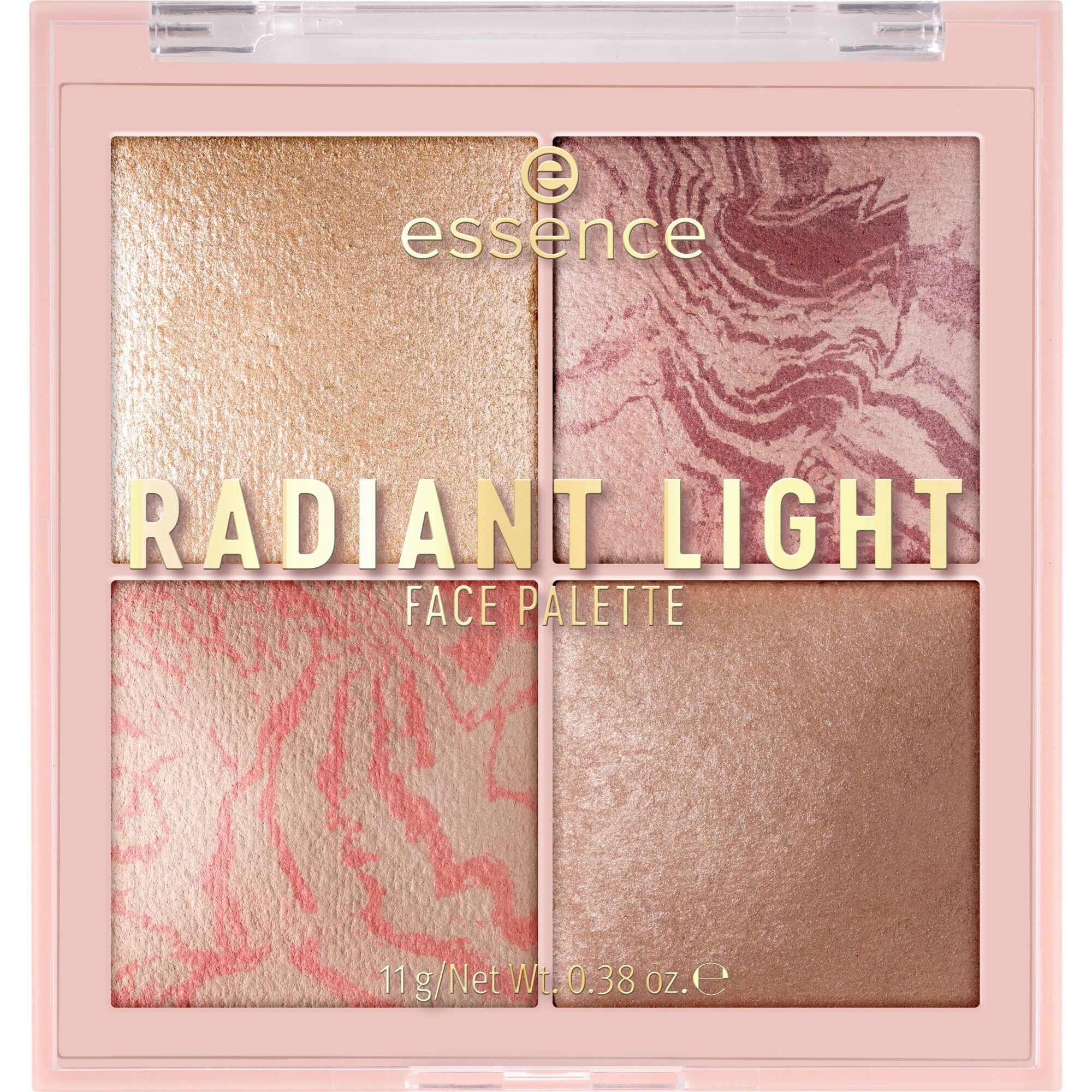 Essence Rouge-Palette RADIANT LIGHT face palette