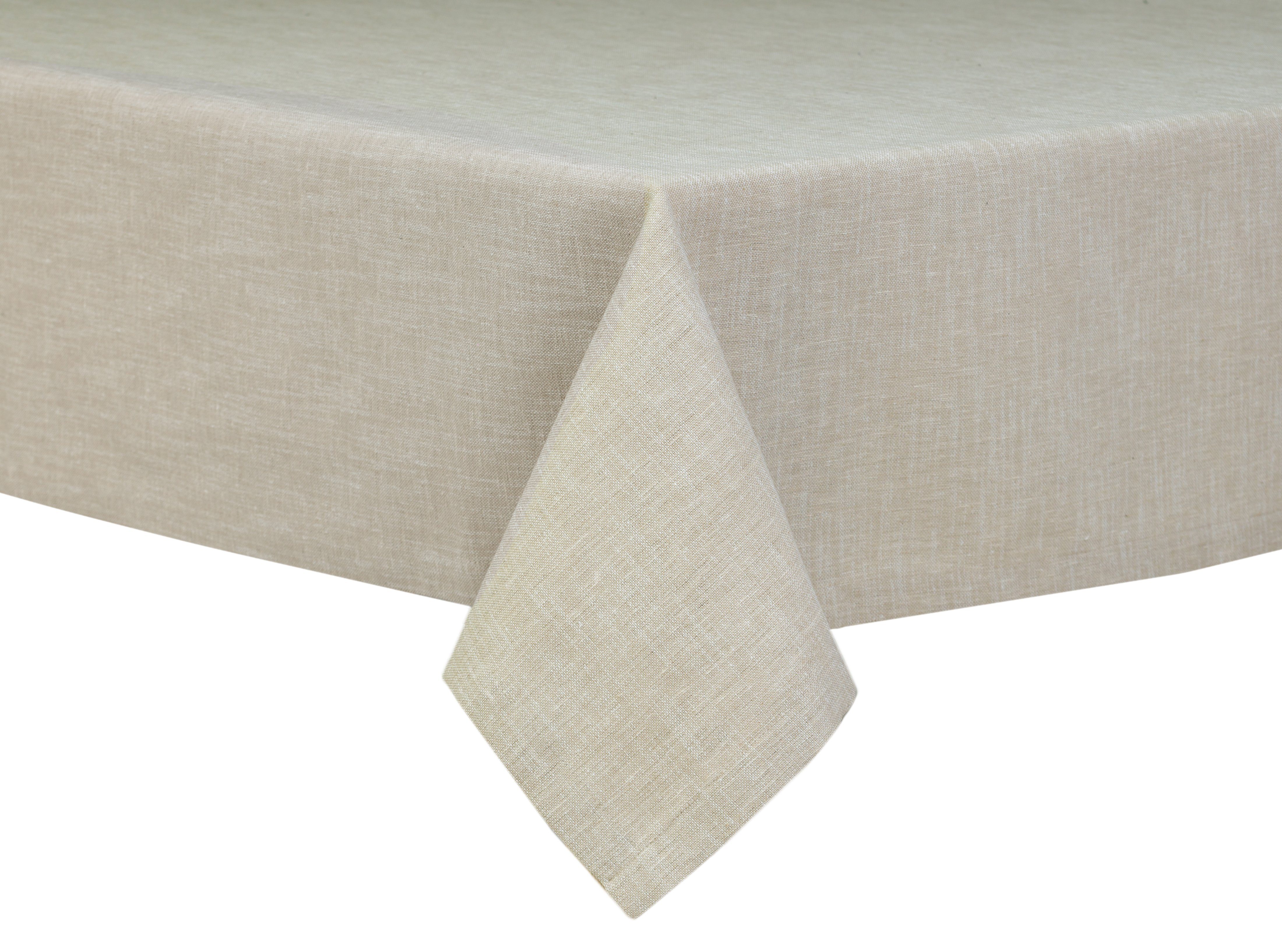 Simurq Tischdecke Wasserabweisend, Leinenoptik Tischdecke Abwaschbar - Lotu günstig online kaufen