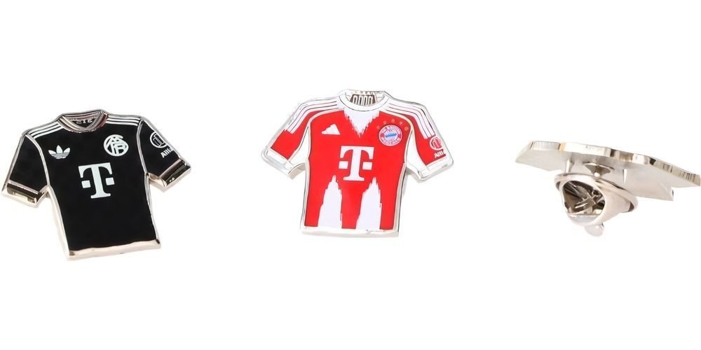 FC Bayern München Button Pin Trikots 3er-Set