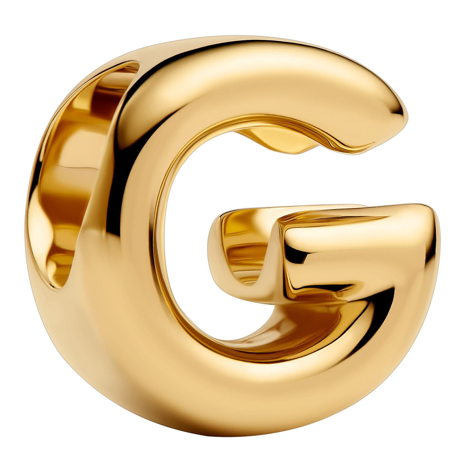 Pandora Bead 763953C00, Mini Buchstabe G Goldfarben