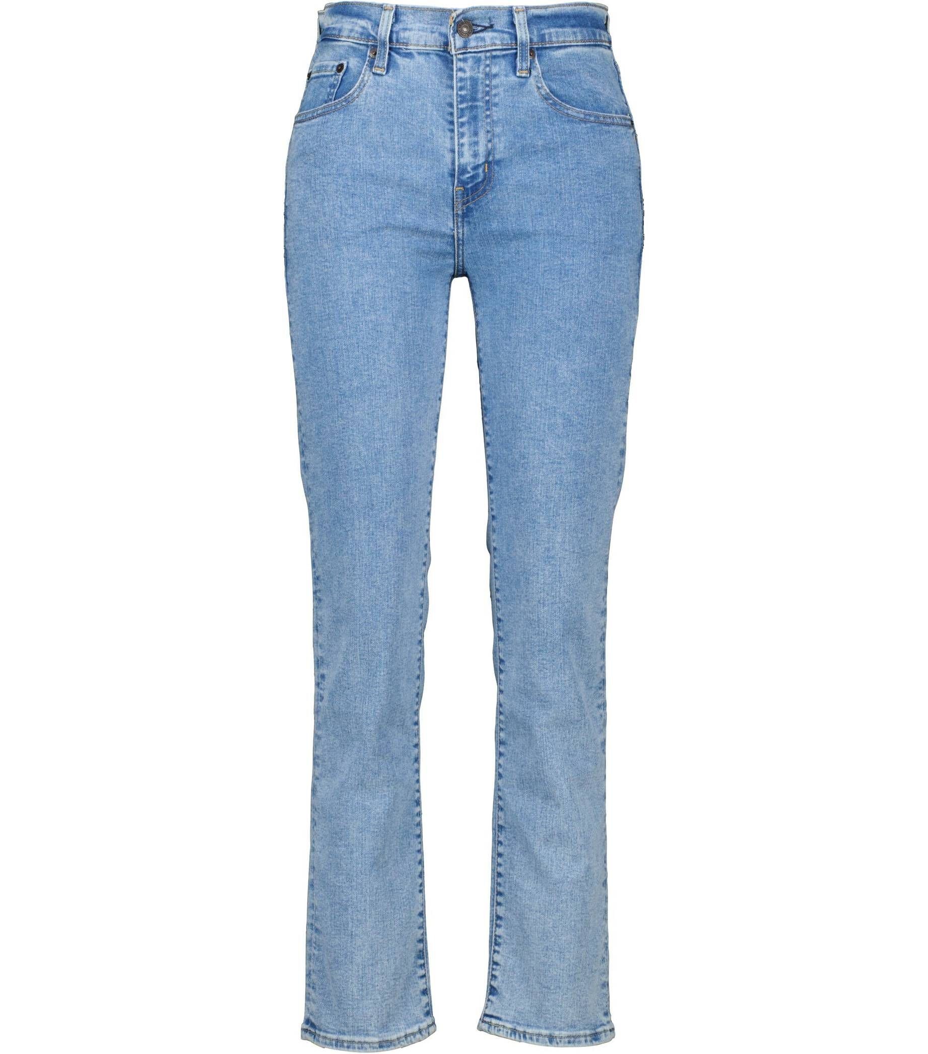 Levi's® Damen 5-Pocket-Jeans STRAIGHT RISE HIGH 724 Jeans (1-tlg)