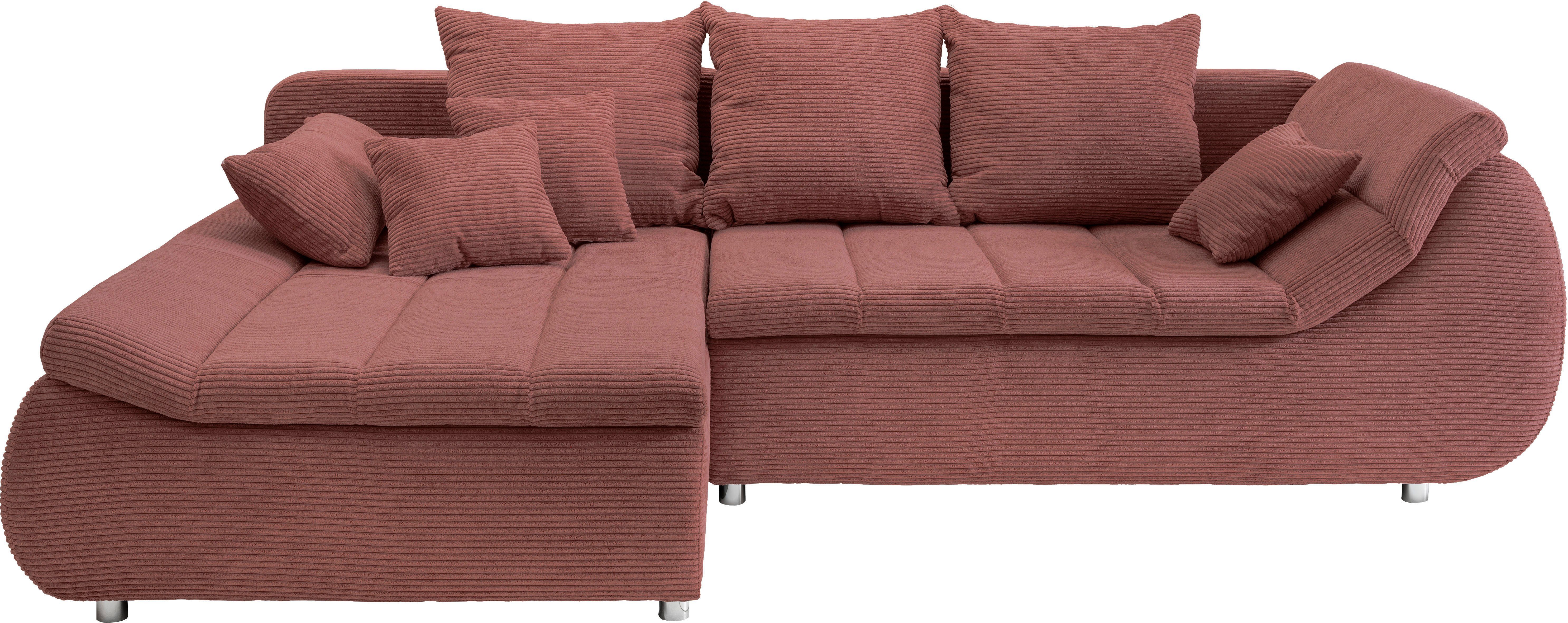 INOSIGN Ecksofa Imola elegant und bequem, günstig online kaufen