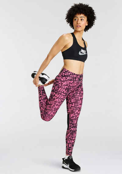 Nike Trainingstights Dri-FIT Fast Women's Mid-Rise Allover Print Leggings