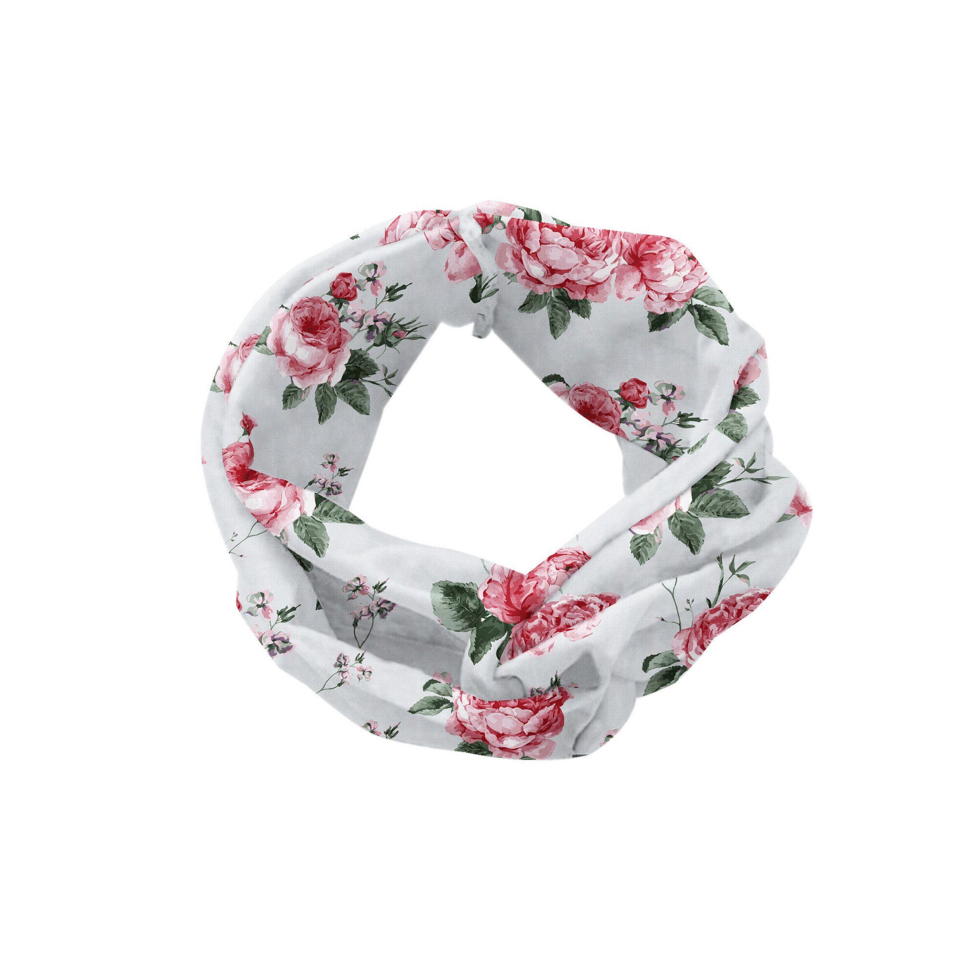 Abakuhaus Stirnband Angenehme Blüten-Englisch alltags und Rose Elastisch accessories Rosa Flora