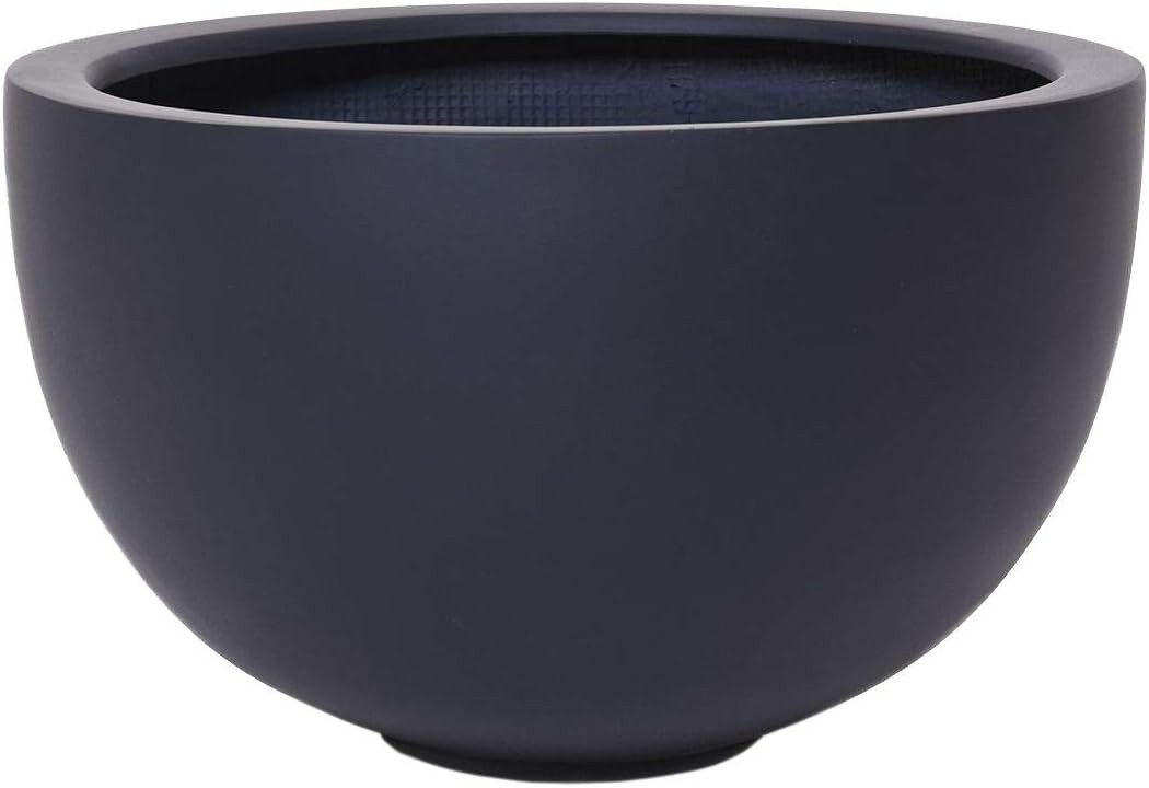 VIVANNO Pflanzschale Fiberglas ALICE Schale - Anthrazit Matt (1 St), 45x45x günstig online kaufen