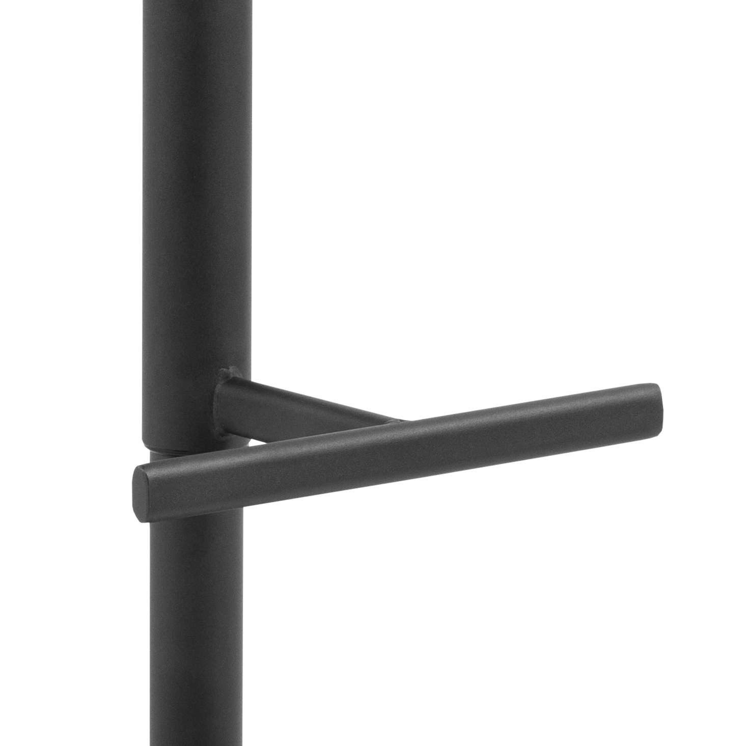 ACTONA GROUP Barhocker Adisa (Set, 2 St., 2 stk), Barhocker, Basel dunkelgrau, Trompete Gestell, 2 Stk