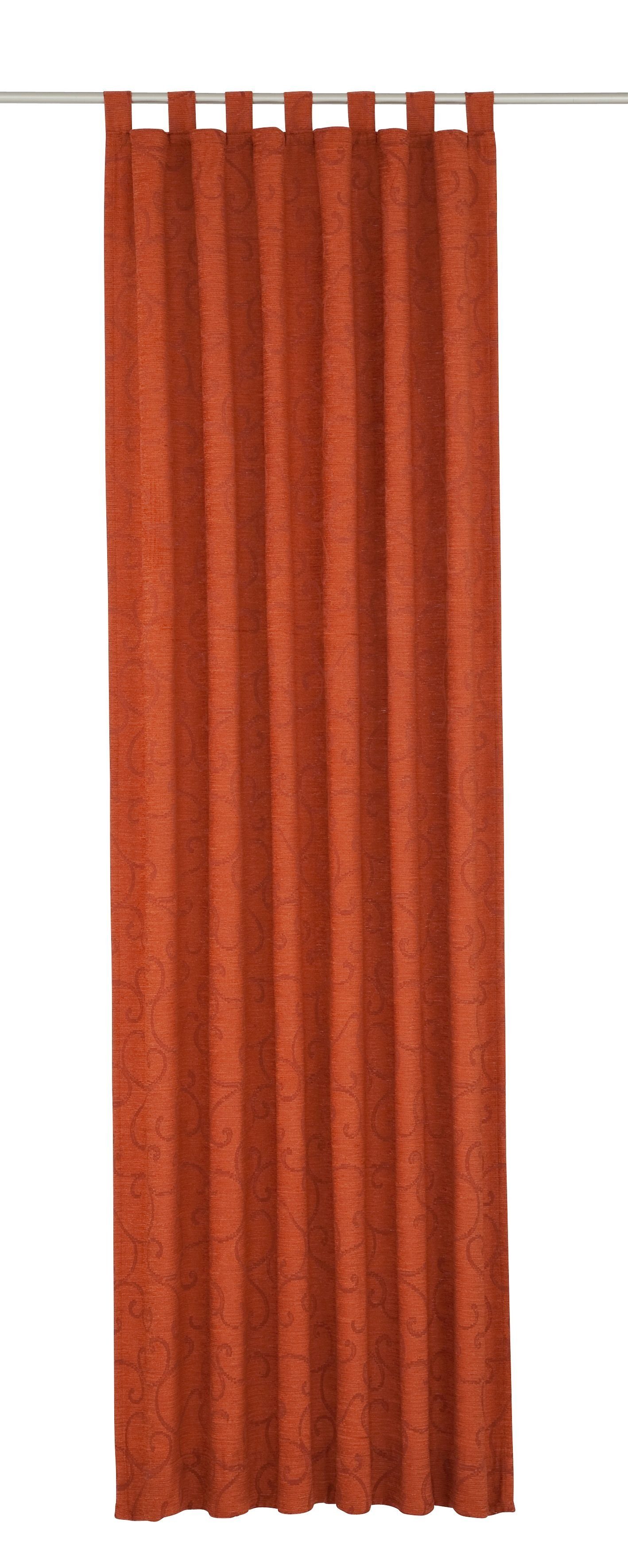 Vorhang Toco-Ranke, Wirth, Schlaufen (1 St), blickdicht, Chenille