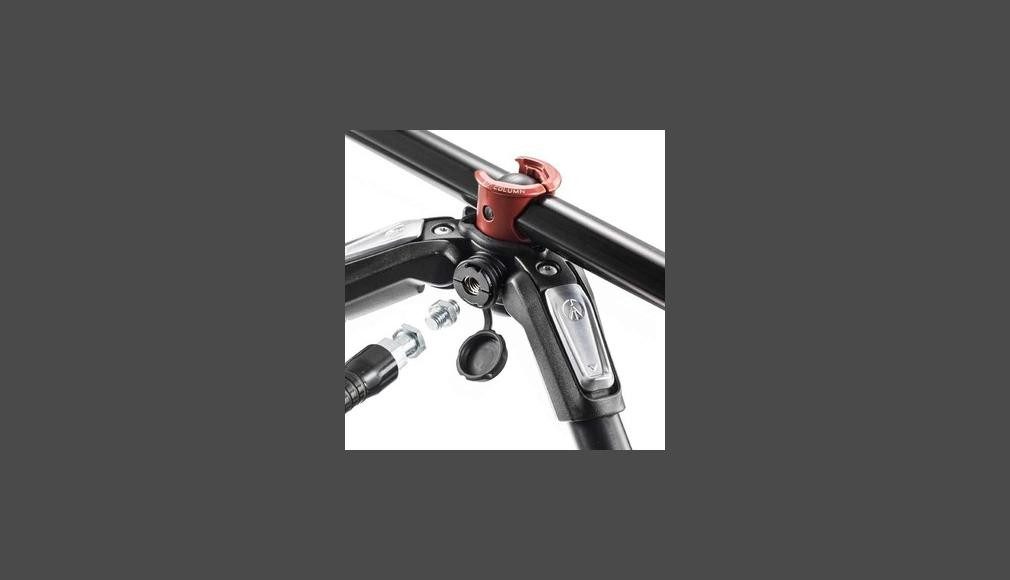 Manfrotto Stativ MK055XPRO3-3W inklusive 3-Wege-Neiger Stativhalterung