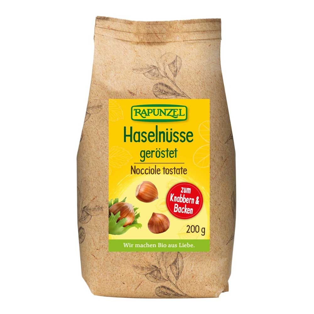 Rapunzel Knabberei Haselnusskerne geröstet 200g