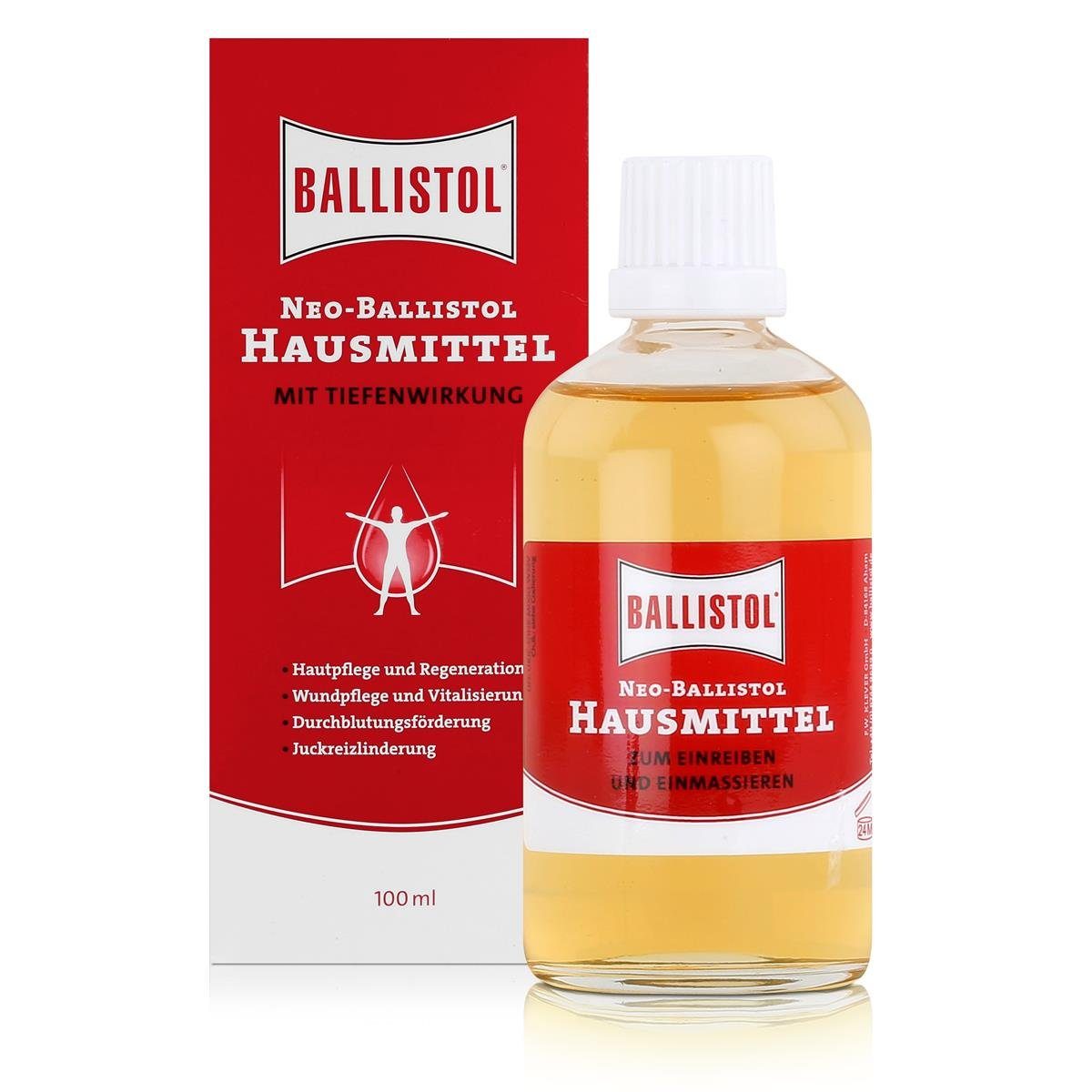 Ballistol Massageöl Ballistol Neo-Hausmittel mit Tiefenwirkung 100ml (1er Pack)