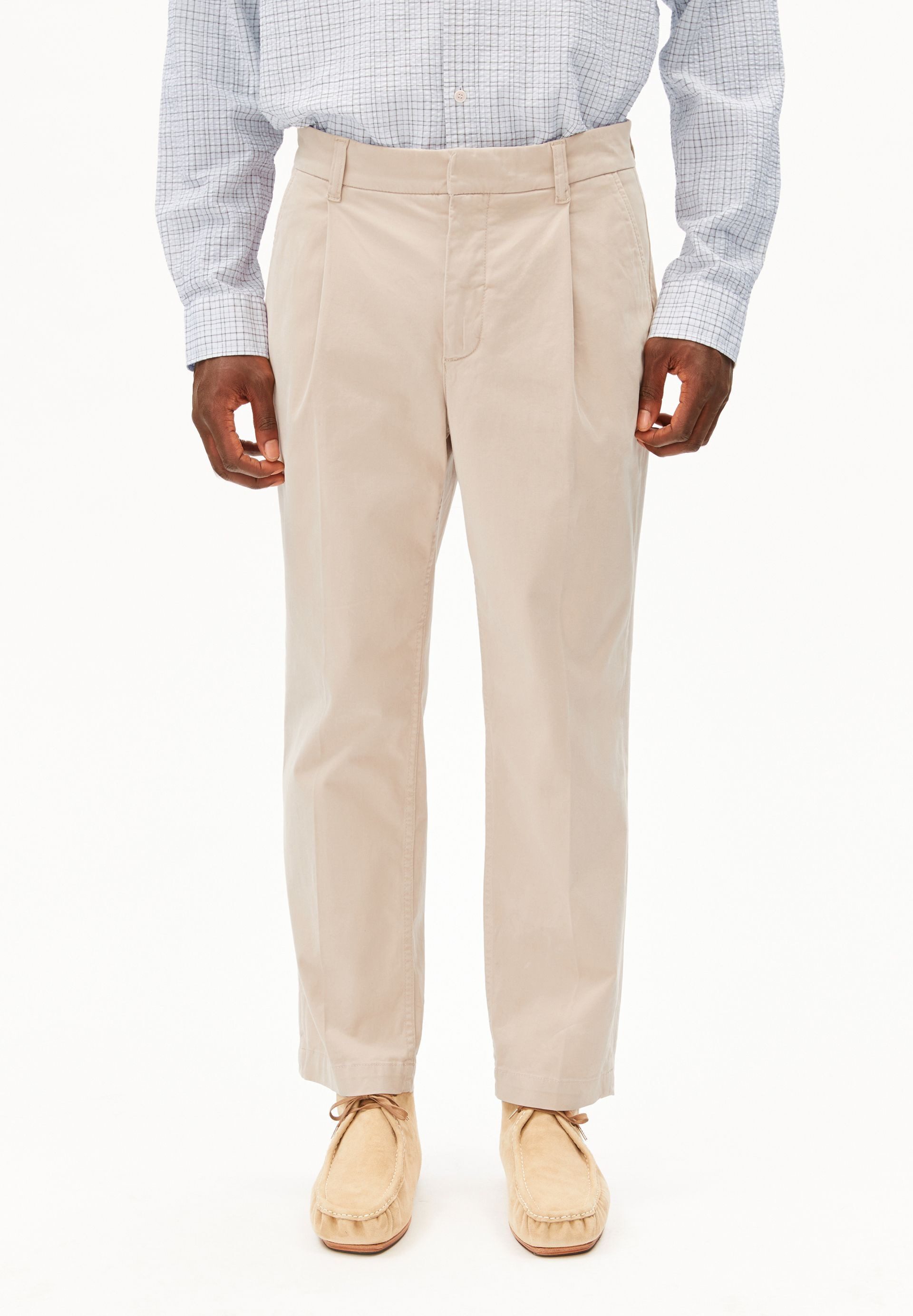 Stoffhose TAAMIR CHINO Chinohose aus Bio-Baumwoll Mix