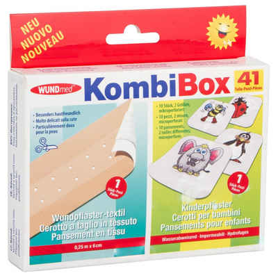 Wundmed Wundpflaster WUNDmed® Pflaster Kombi-Box 41-teilig