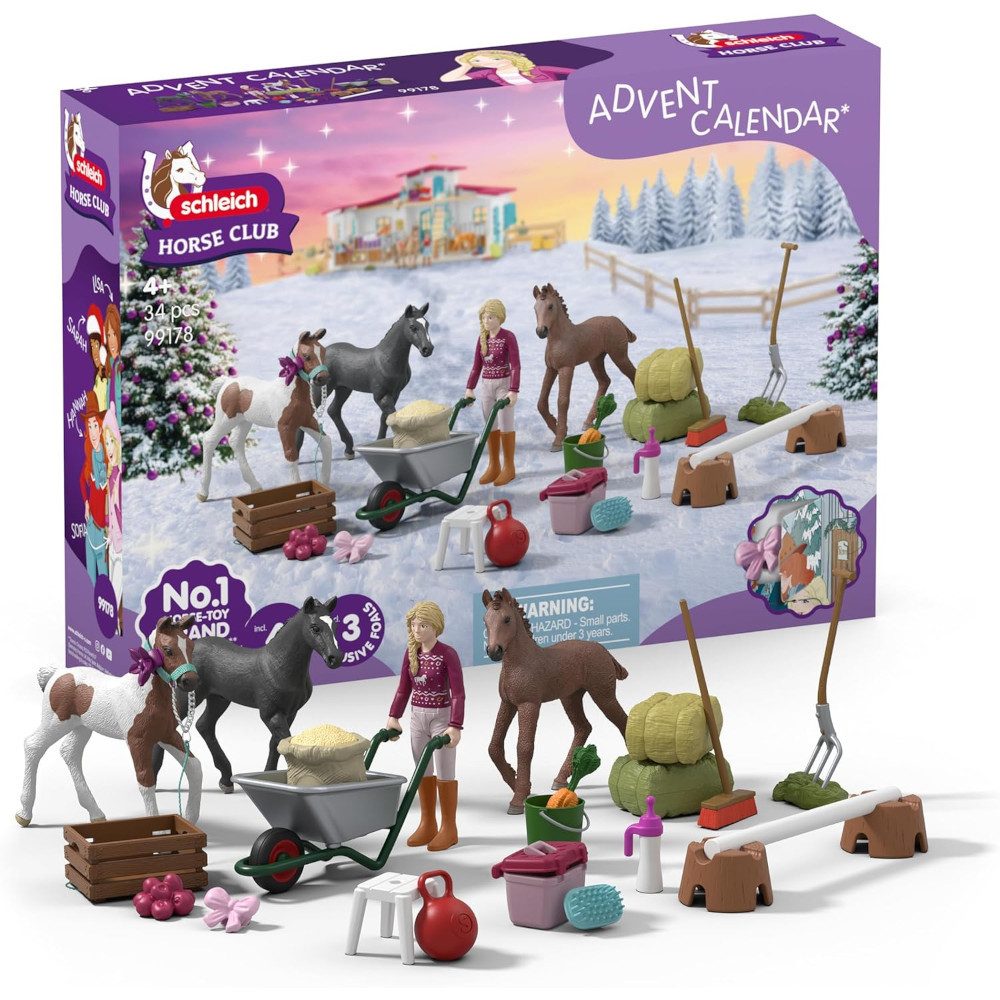 Schleich® Adventskalender Schleich Horse Club Adventskalender 2025 – Weihna günstig online kaufen