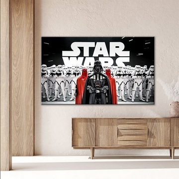 TPFLiving Kunstdruck (OHNE RAHMEN) Poster - Leinwand - Wandbild, Disney Marvel - Star Wars - Impressionen - Darth Vader (Leinwand Wohnzimmer, Leinwand Bilder, Kunstdruck), Leinwand bunt - Größe 20x30cm