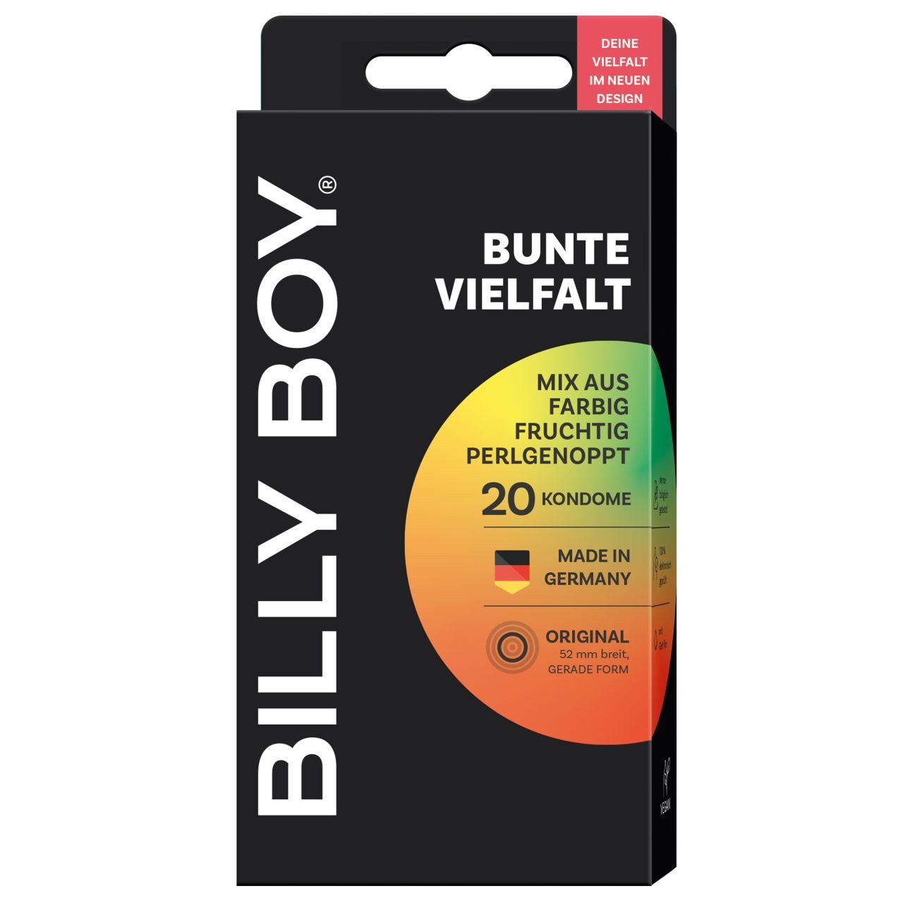 Kondome Billy Boy - Bunte Vielfalt Kondome - 20 st.