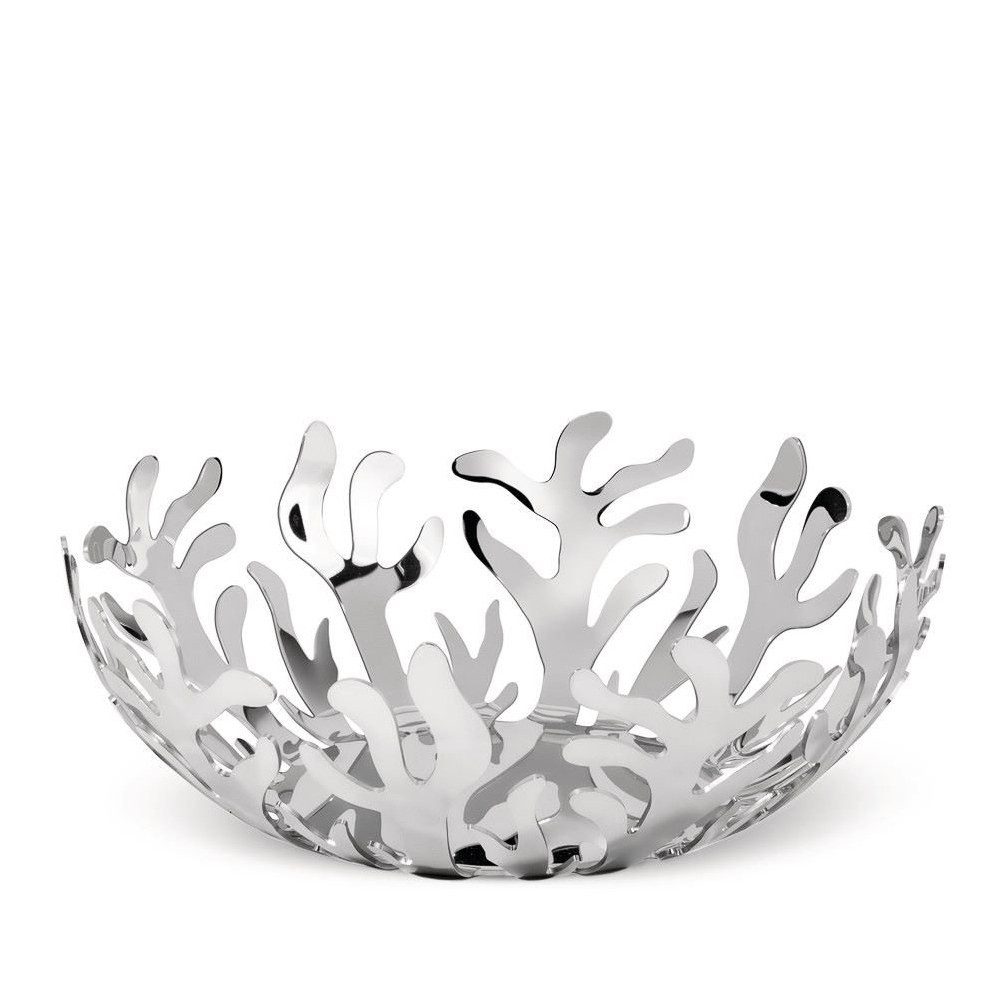 Alessi Obstschale Mediterraneo 21 cm, Edelstahl