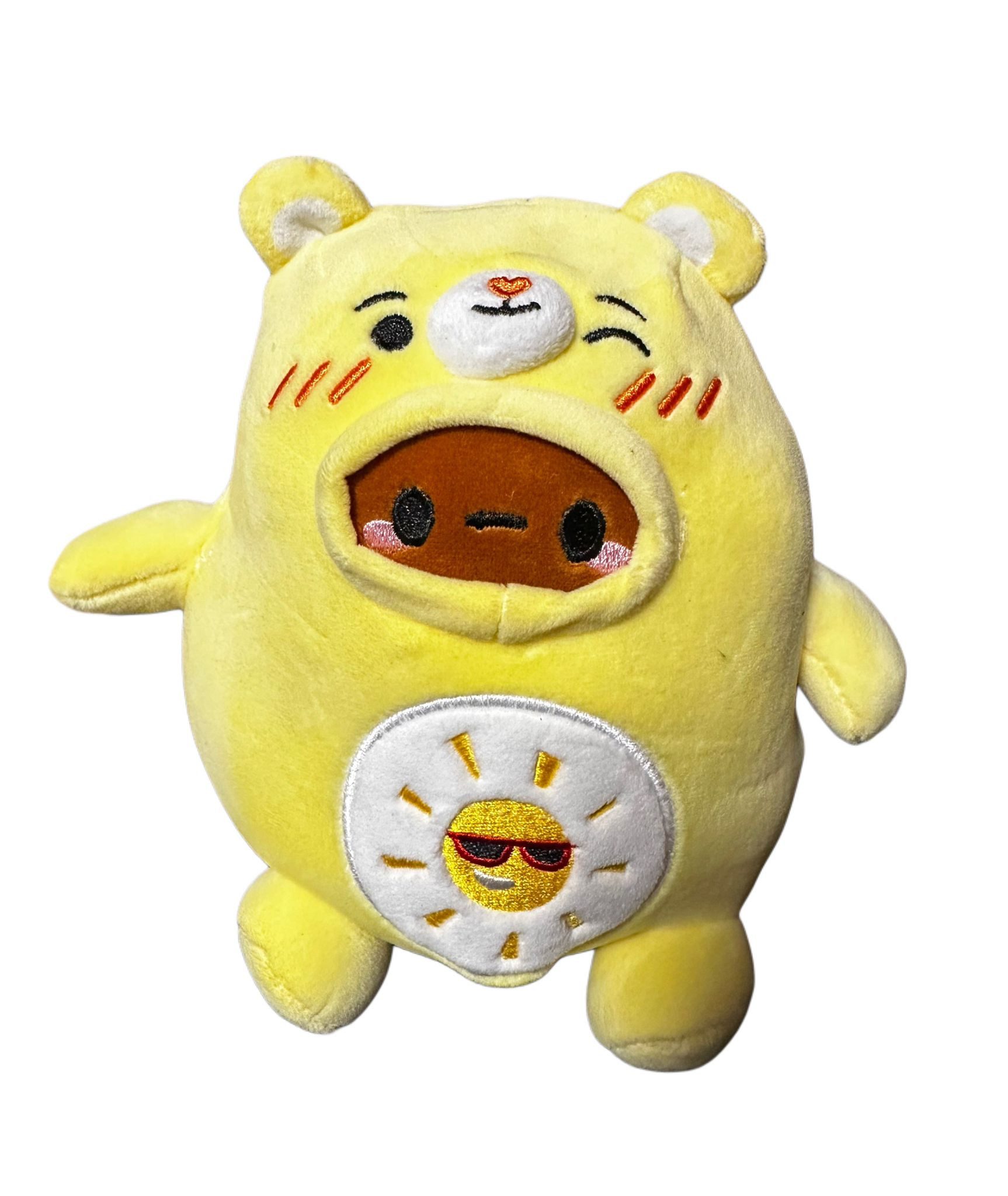 Kawaii Kuscheltier Kawaii Glücksbärchi Kuscheltier Plüsch 17 Plüsch Sonnenschein Bärchi (1-St), Glücksbärchi Plüschtier Kuscheltier Figur Plüschtier