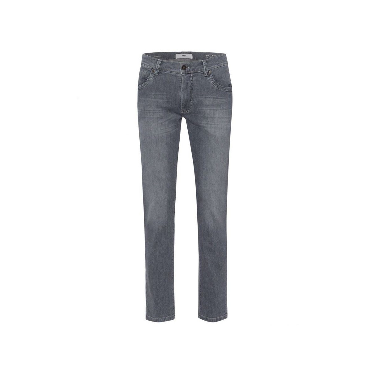 Leineweber 5-Pocket-Jeans grau (1-tlg)