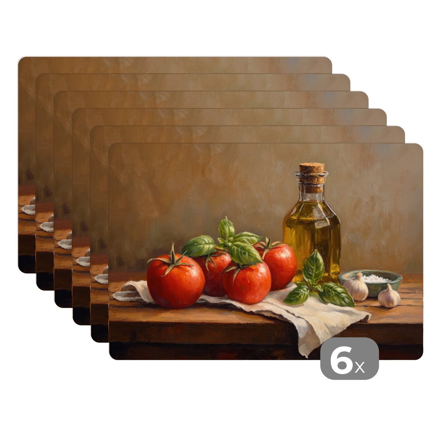 MuchoWow Platzset Tomaten - Olivenöl - günstig online kaufen