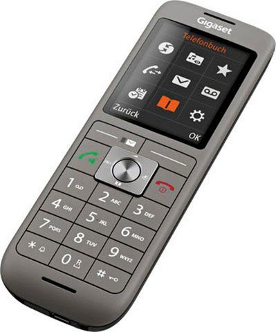 1) Schnurloses CL660HX DECT-Telefon Gigaset (Mobilteile: