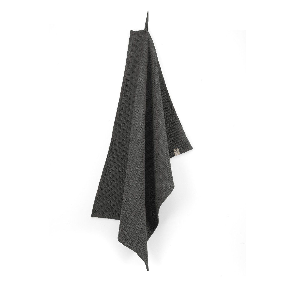Black with - Walra Küchentuch aus Baumwolle, cm, einsetzbares Dry - 100% Geschirrtuch 50x70 Vielfältig Cubes Uni Premium-Qualität Off