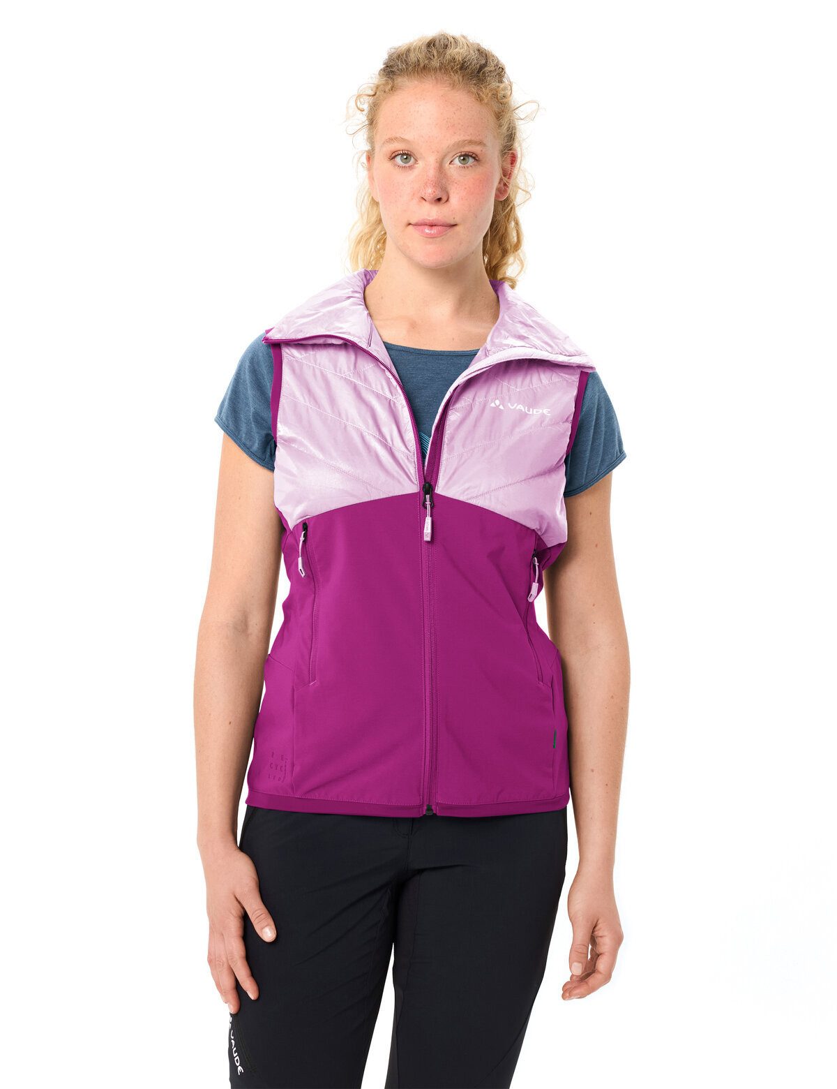 VAUDE Funktionsweste Women's Brenva Vest II (1-tlg) wasserabweisende und warem Weste