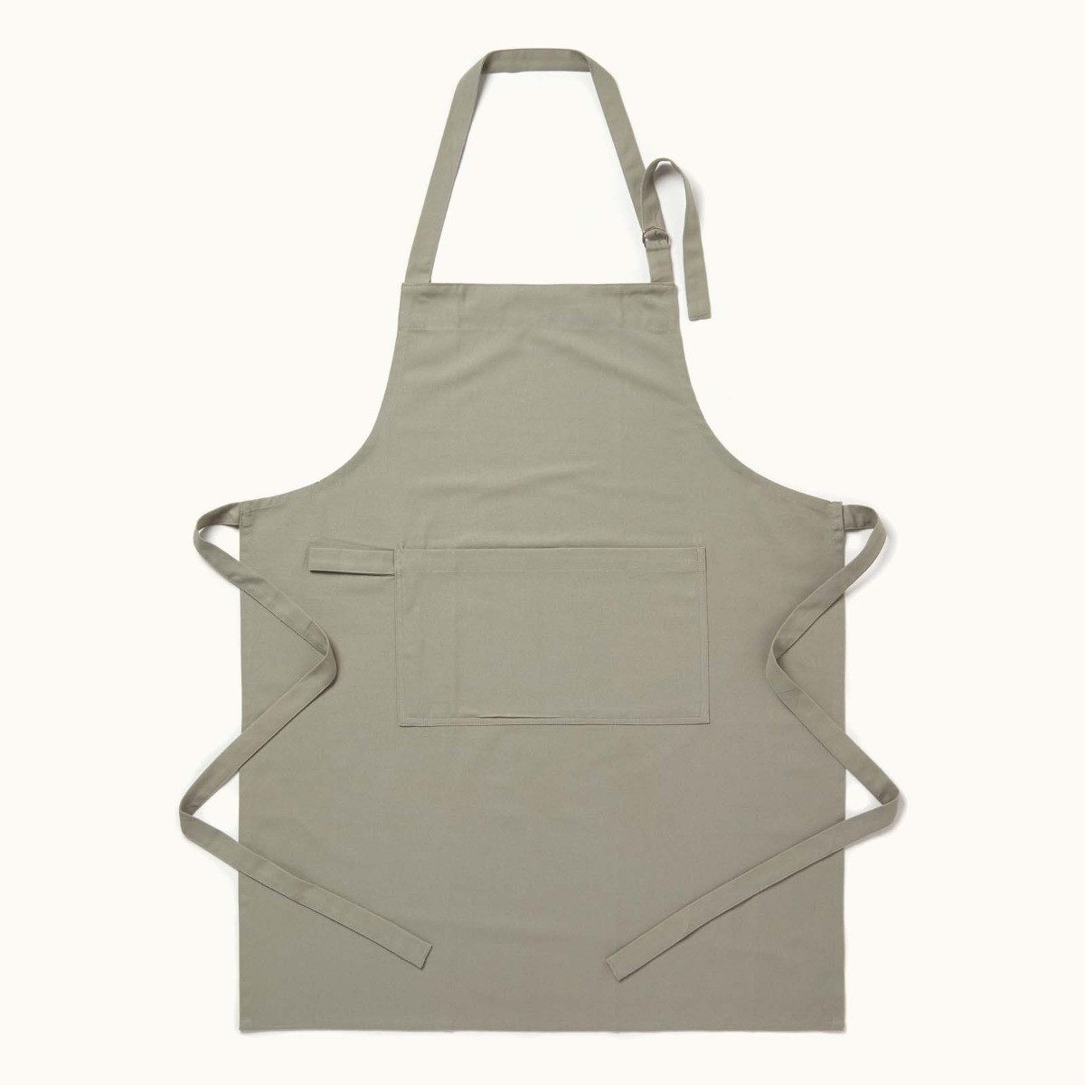 Homescapes Kochschürze Kochschürze grau – 100% Baumwolle günstig online kaufen