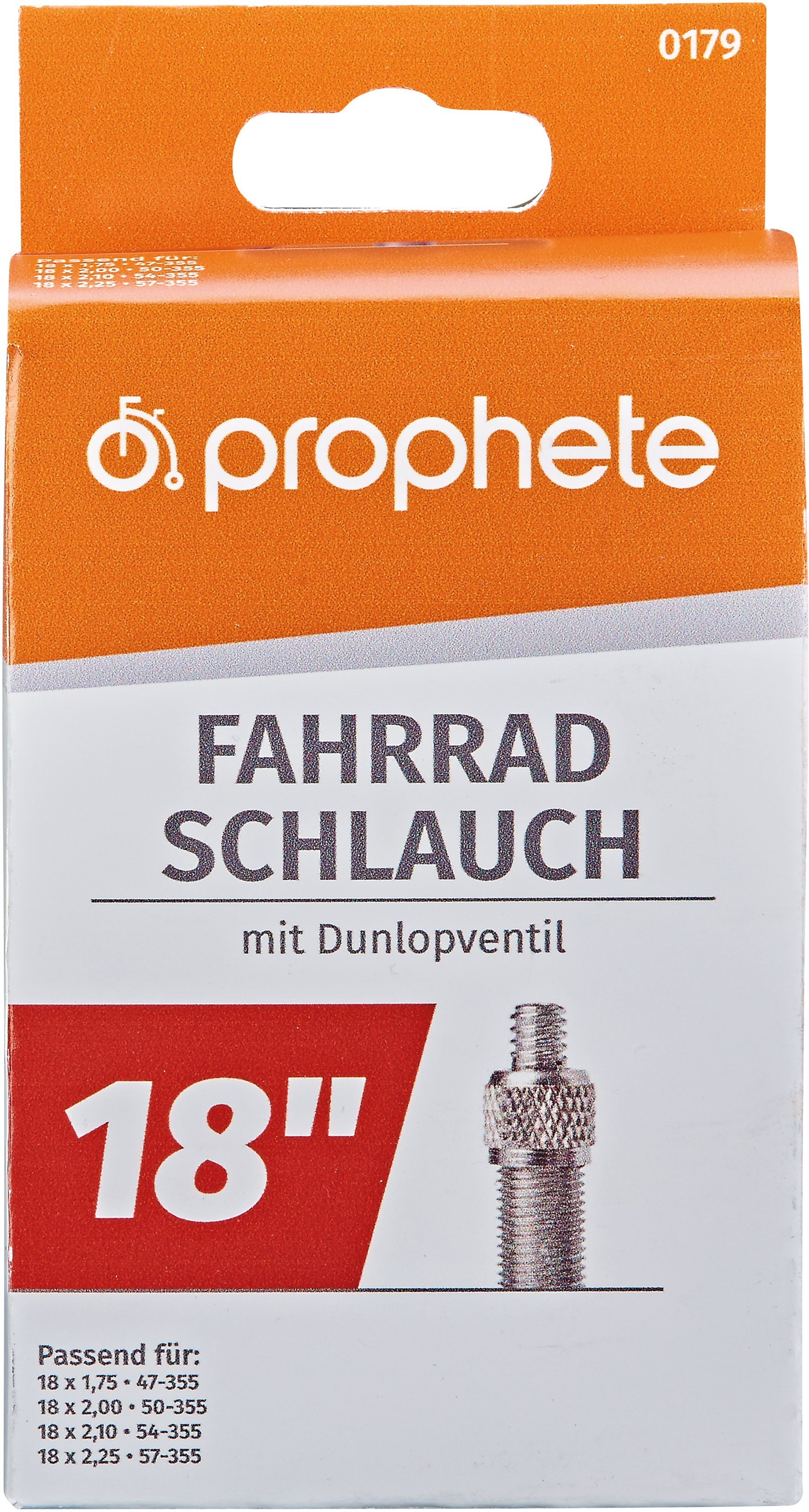 Prophete 18 Fahrradschlauch, Fahrradschlauch cm) (45,72 Zoll