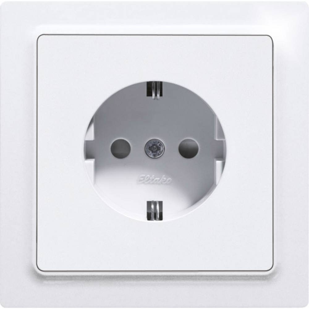 Eltako DSS mit Steckdosen-Oberteil glänzend 30055895 Smart-Home-Steuerelement