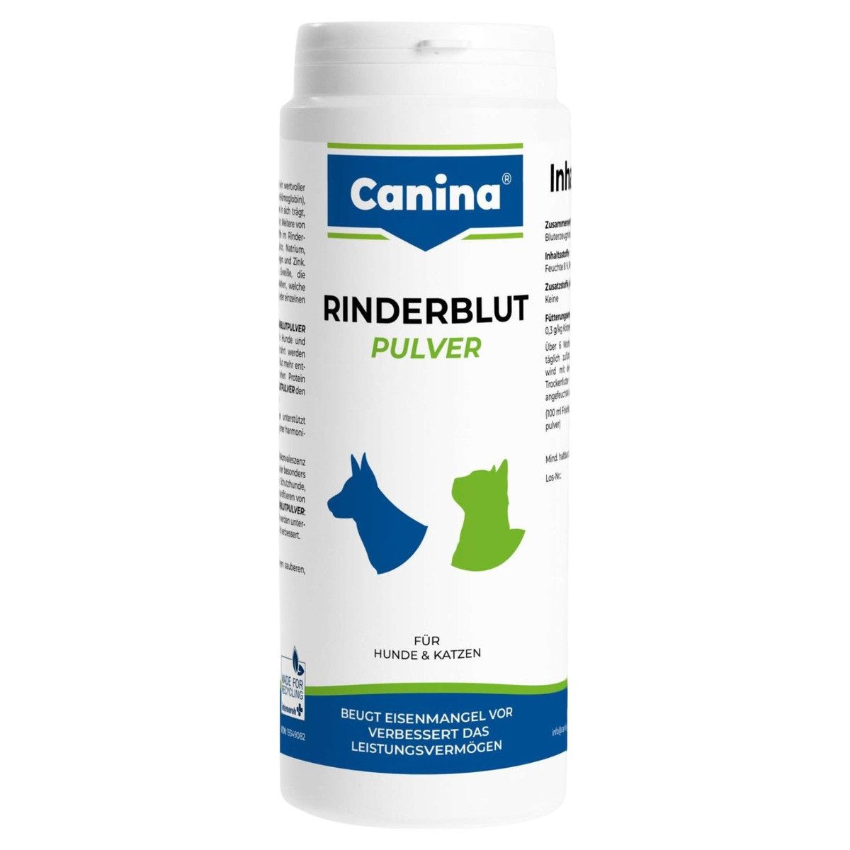 Canina Rinderblut Pulver 500 g für Hunde, für: Hund